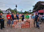 Ratusan Paket Sembako di Salurkan H Fauzi Amro Untuk Korban Banjir Muratara