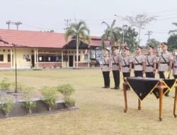Kapolres Mura Pimpin Sertijab Perwira Pertama, Berikut Nama-namanya