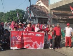 Meriahkan HUT RI, Forum Jurnalis Lahat Adakan Jalan Santai dan Perlombaan Anak-anak
