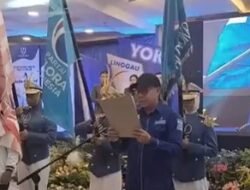 Taufik Siswanto Bacakan Deklarasi Dukungan Partai ke Yoppy-Rustam